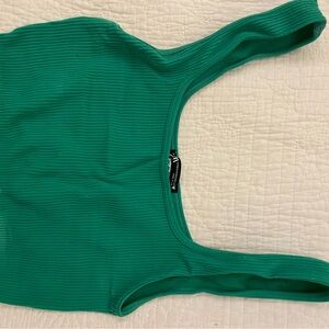 Green Zara tank